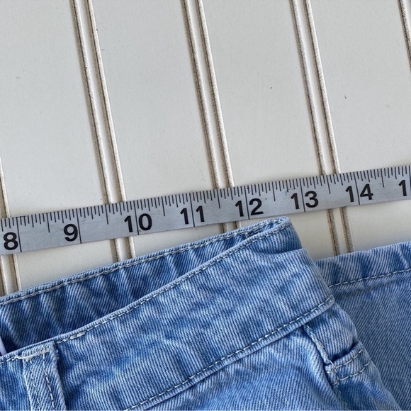 Princess Polly High Rise Blue Jeans - Picture 4 of 6